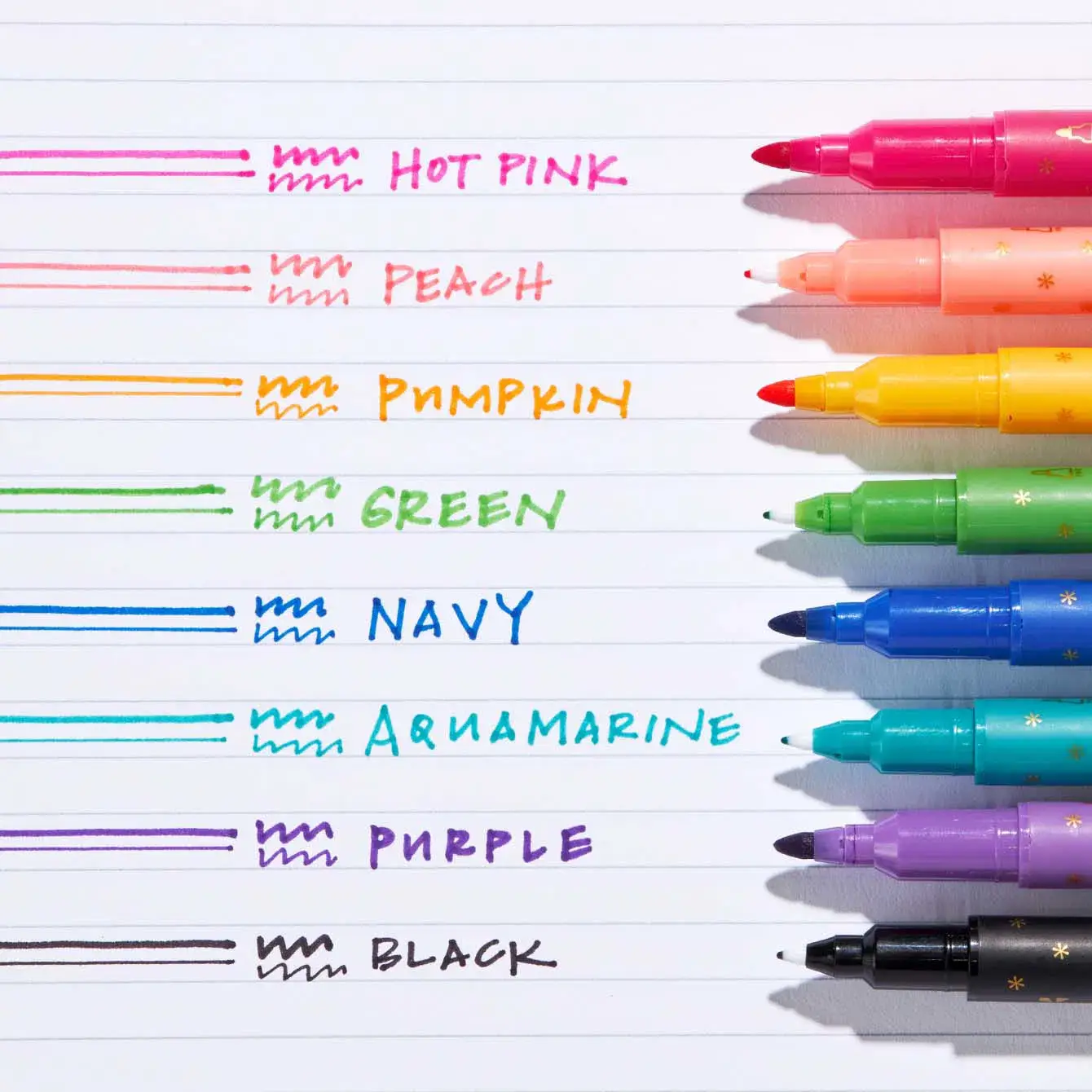 Erin Condren Design - Wholesale Marker - Classic Dual-Tip Markers 8-pack1
