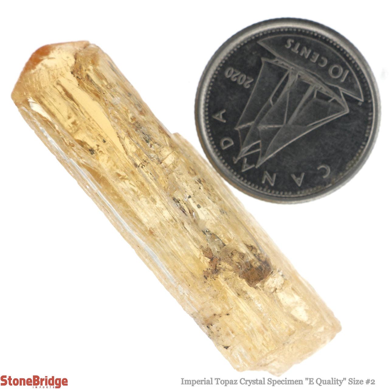 Stonebridge Imports - Wholesale Spiritual Stone/Crystal - Imperial Topaz Specimen E #25