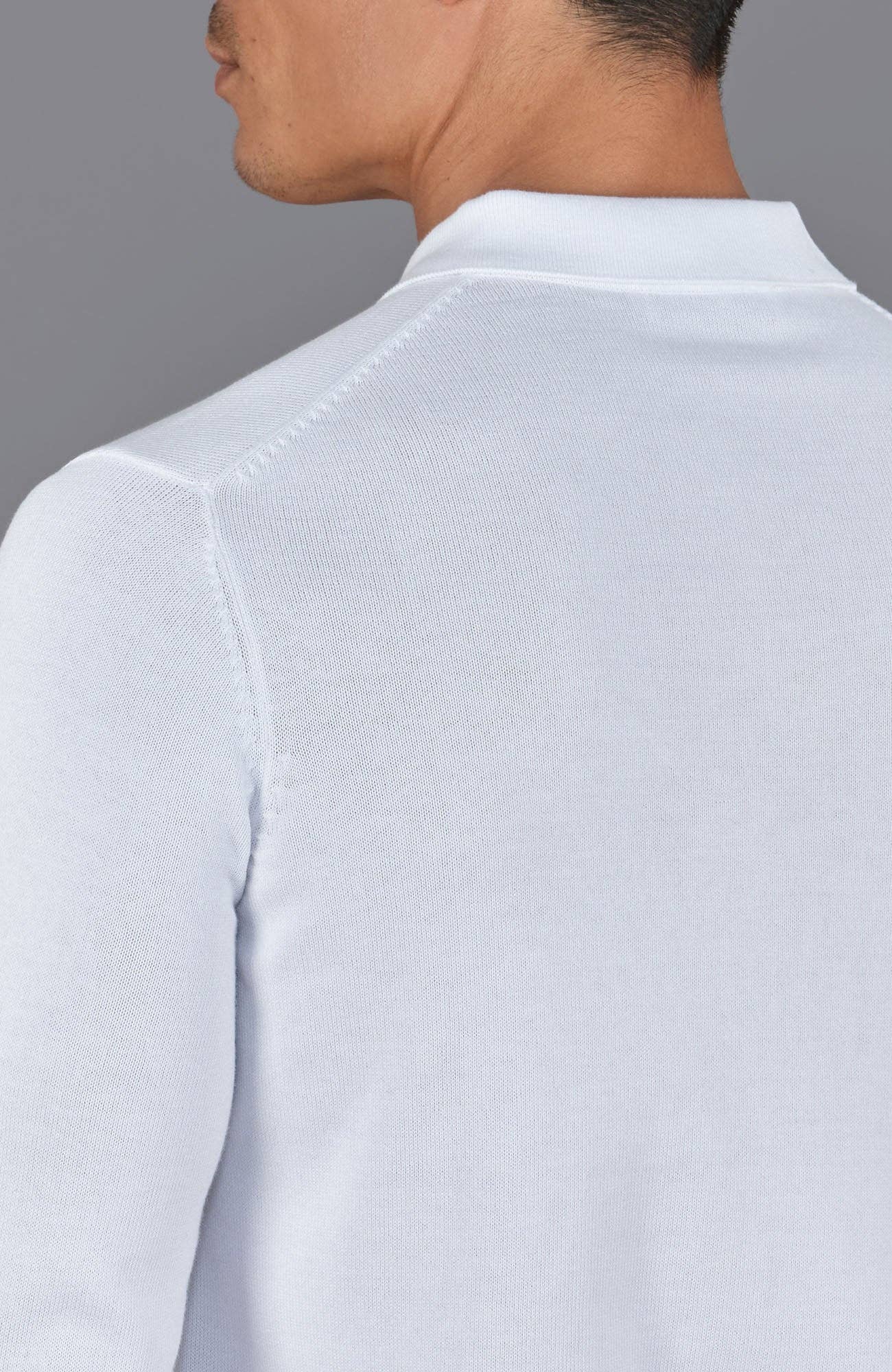 Paul James Knitwear – wholesale Polo – Men’s – Mens Lightweight Cotton Long Sleeve Knitted Polo Shirt28