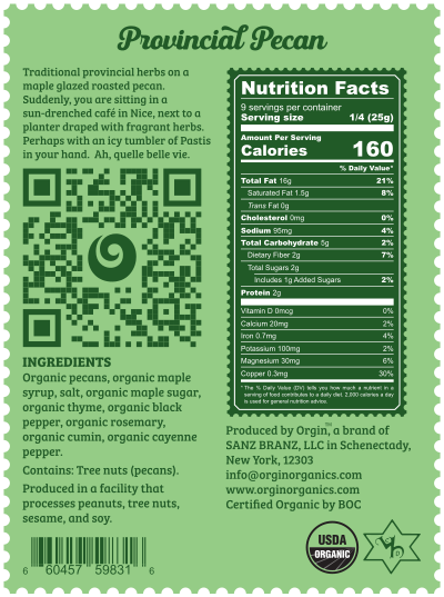 Orgin Organics - Wholesale Nuts - Orgin Organic Provincial Pecans2