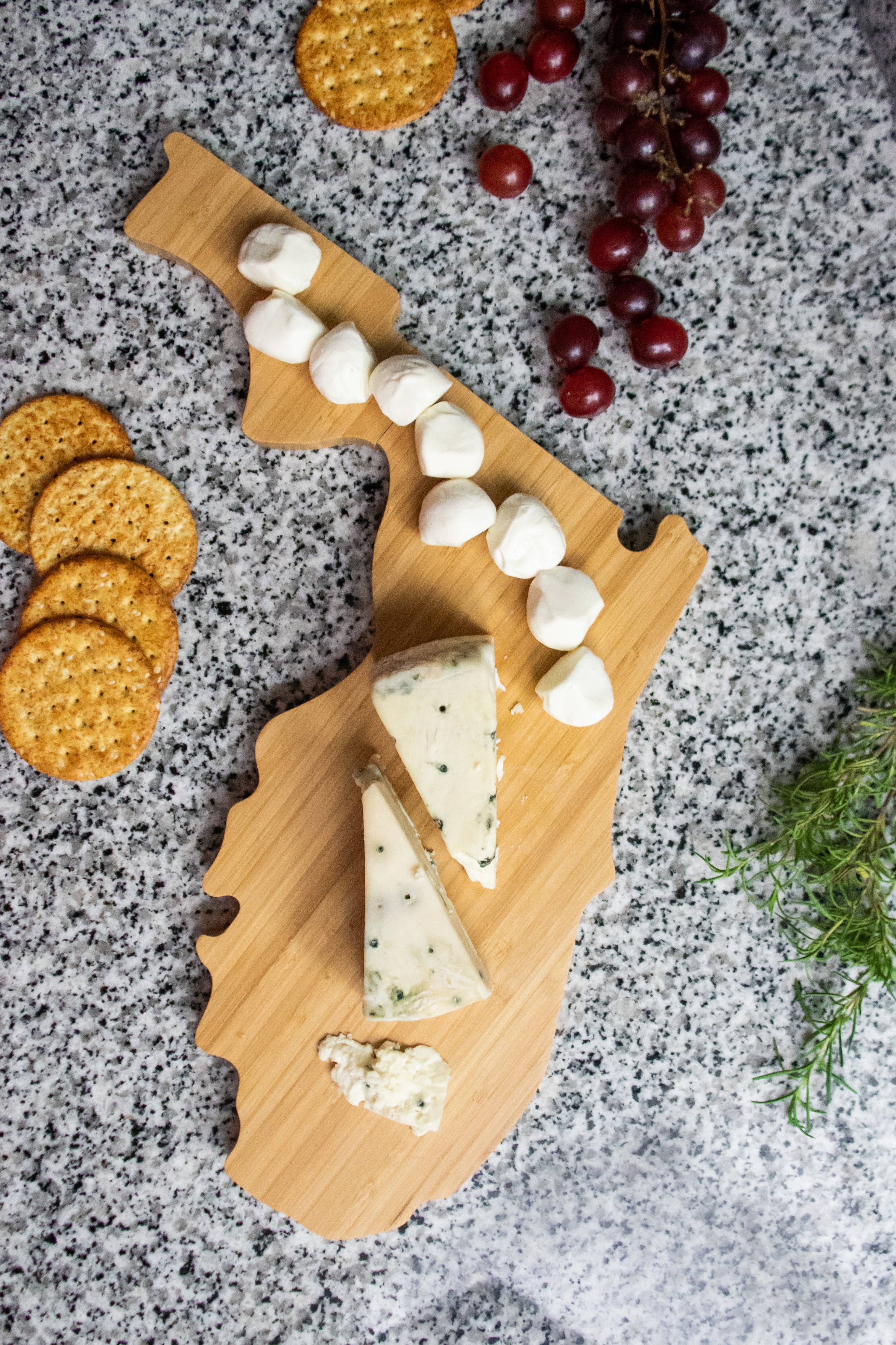 Island Bamboo – Engroshandel Skærebræt – Kort Region Board - Florida1