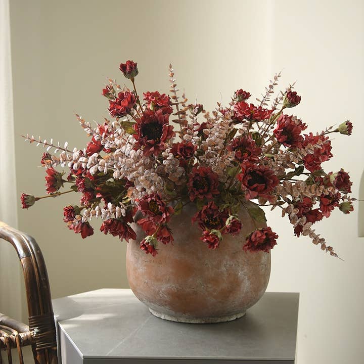 ACNITE(We cover U.S. import duties) - Wholesale Artificial flowers - Artificial yellow Sunflower for DIY home decor wedding party2