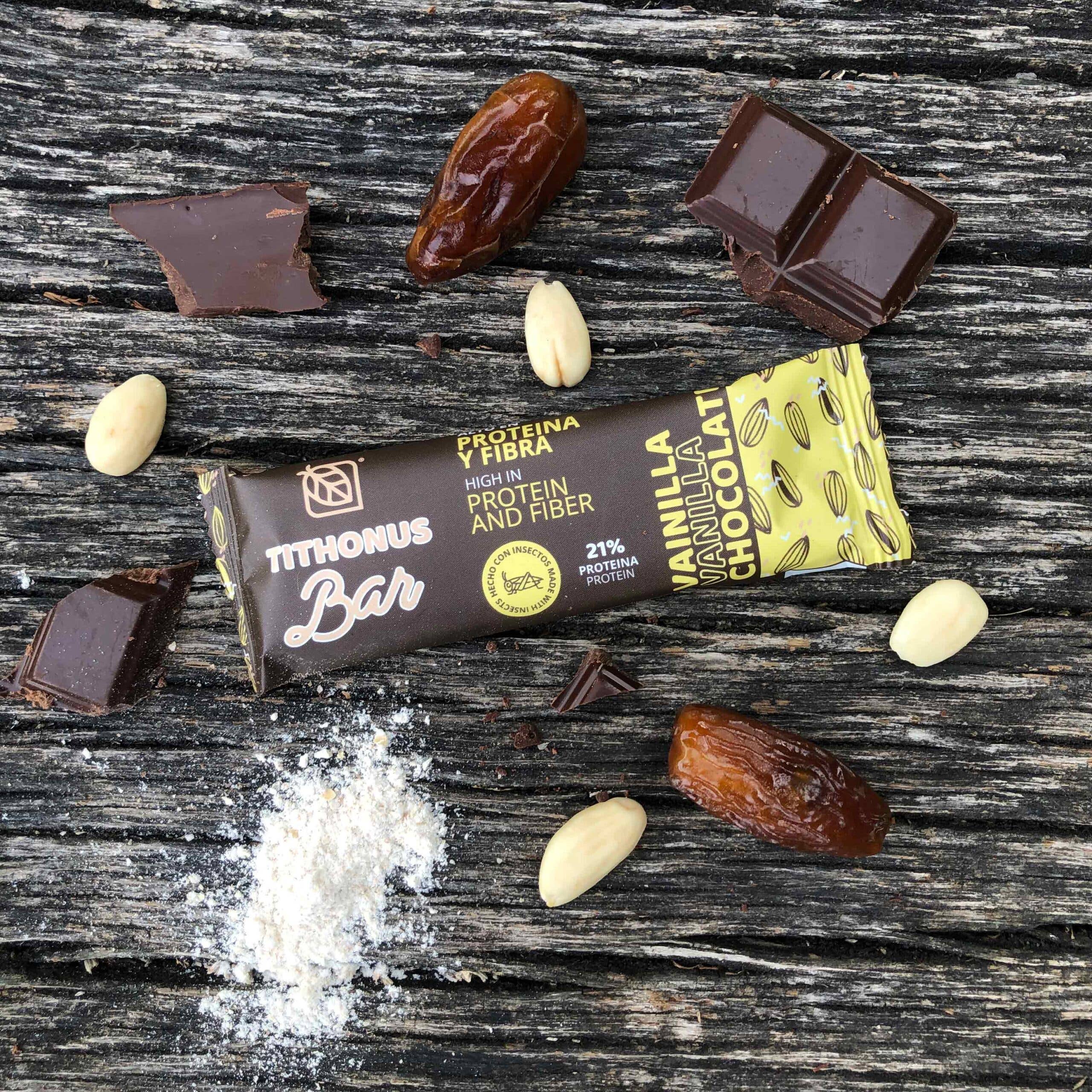 Tithonus Foods - Wholesale Snack Bar - VARIETY BOX SNACKBARS - SUSTAINABLE PROTEIN INSECT FLOUR4