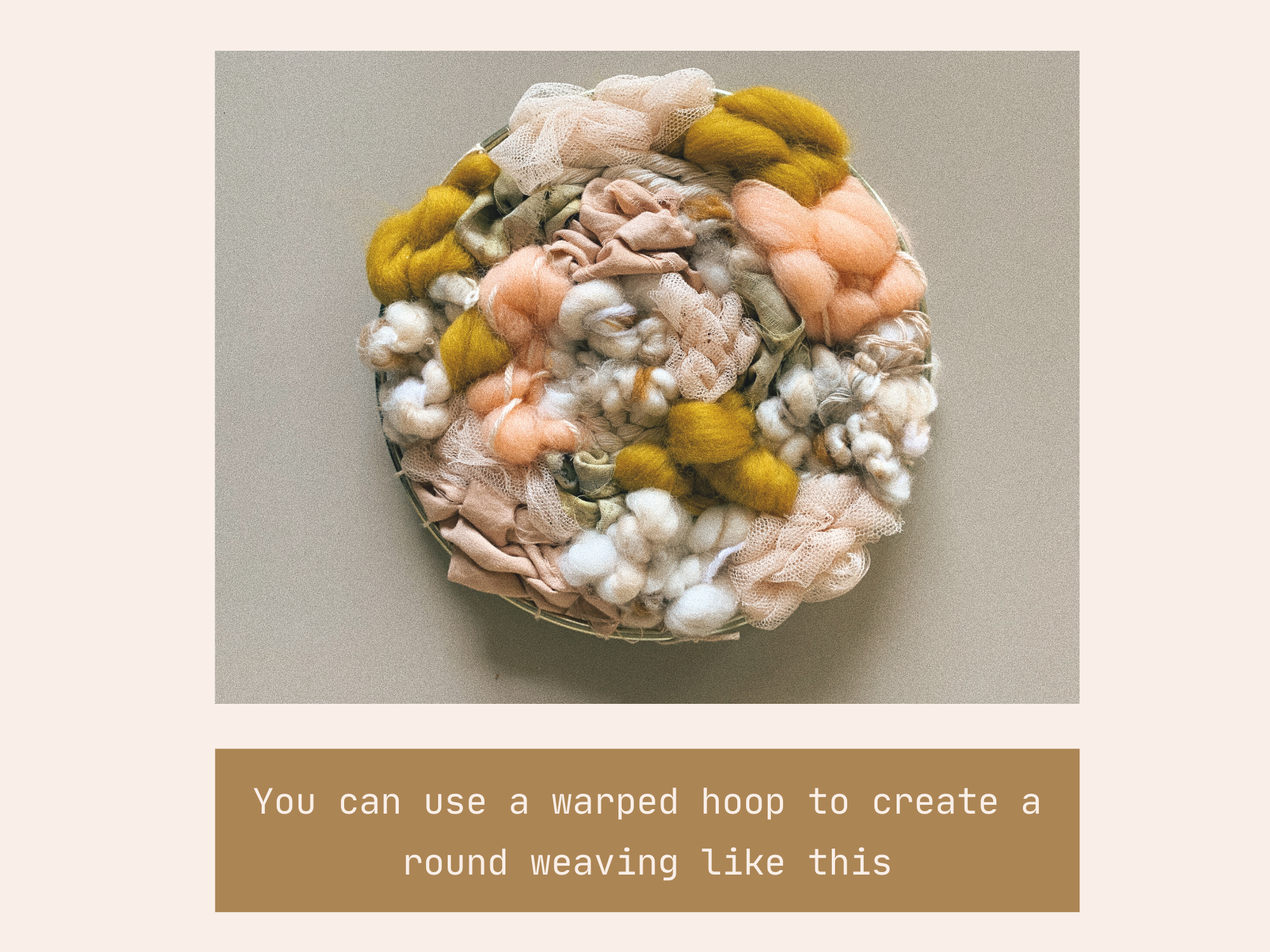 Euca Design - Wholesale DIY Craft Kit - Set of 3: Warped 7" Metal Hoops for Weaving3