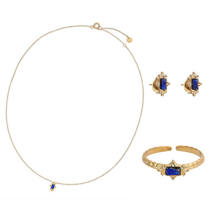 Lapis Luxe Schmuckset für den Großhandel von Trend & Co