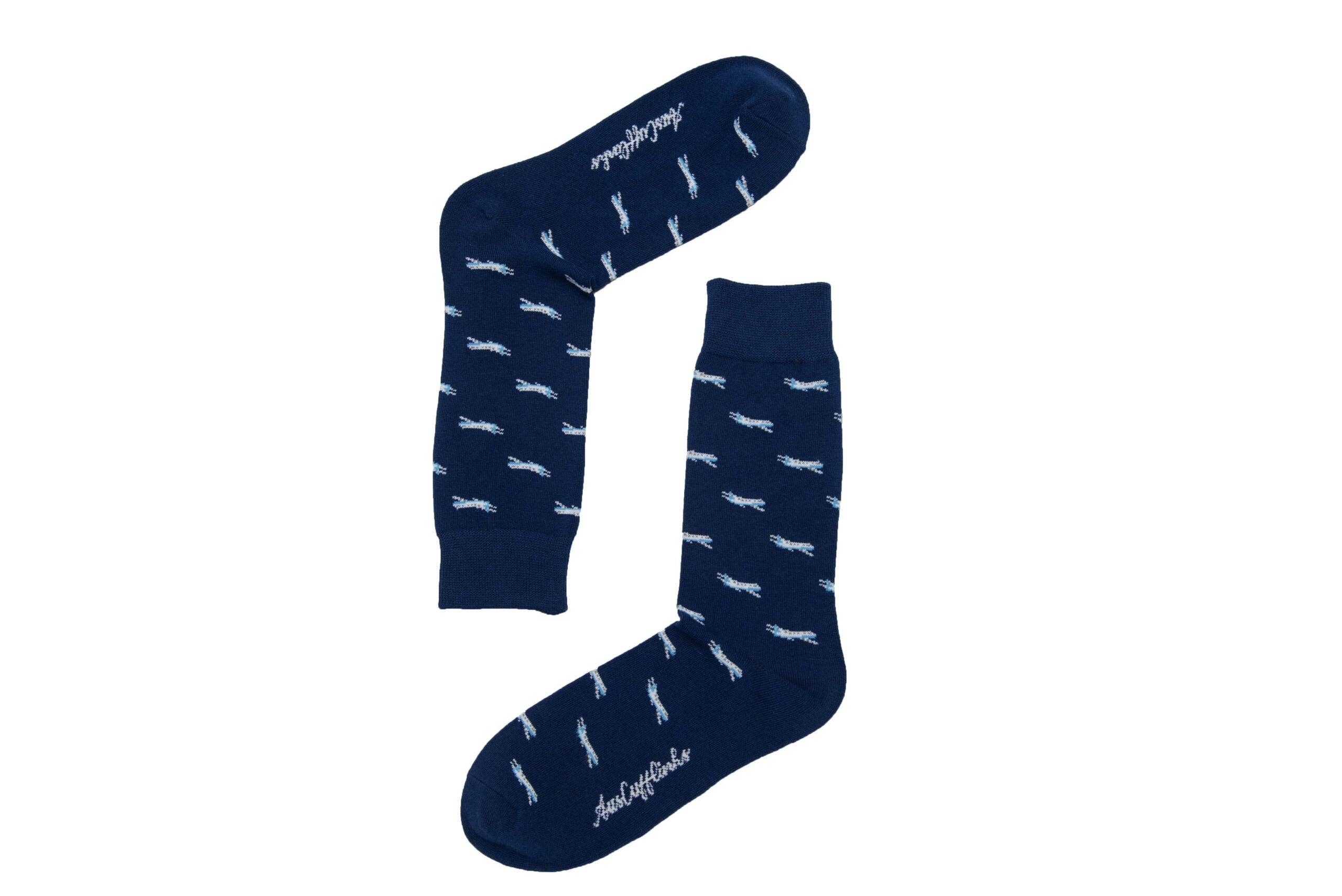 AusCufflinks – Meias - Homem por atacado – Meias para Aviões7