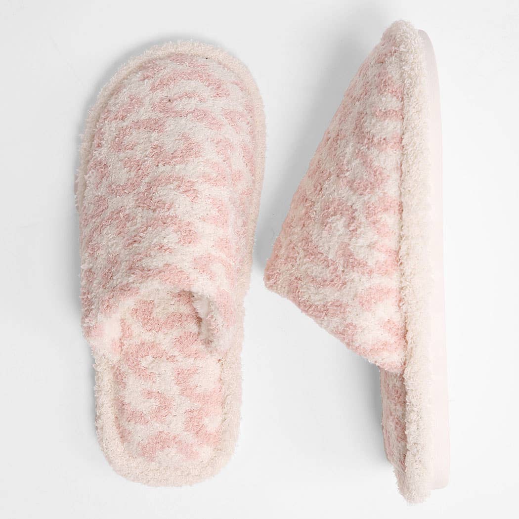 Fashion City - Vendita all'ingrosso Pantofole - Donna - Pantofola invernale con motivo leopardato morbido7