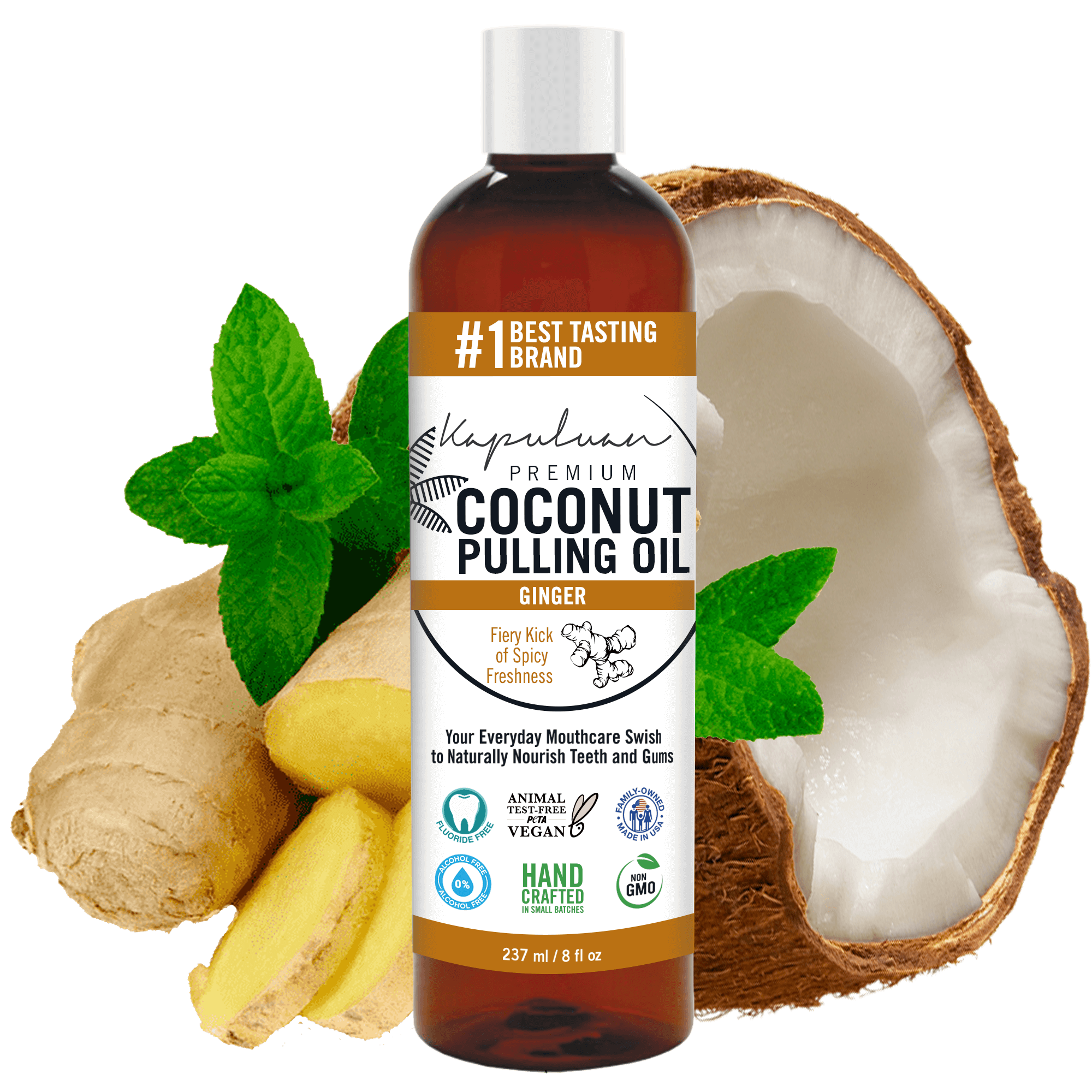 Kapuluan Coconut - Wholesale Mouthwash - Coconut Oil Pulling for Teeth and Gums Mouthwash 5