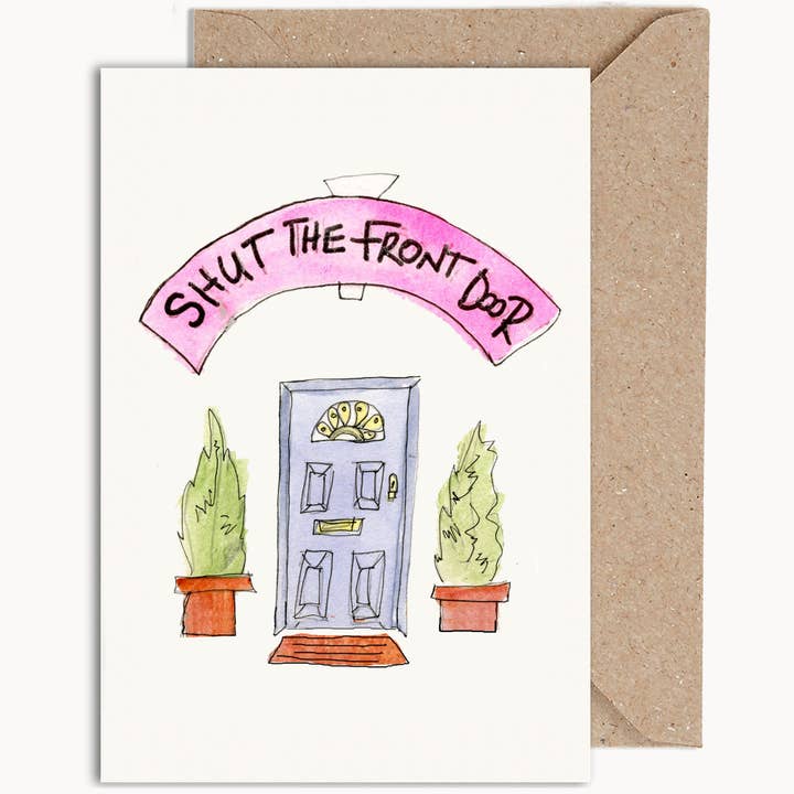 Fermer la porte d'entrée pour la vente par WeirdWatercolours