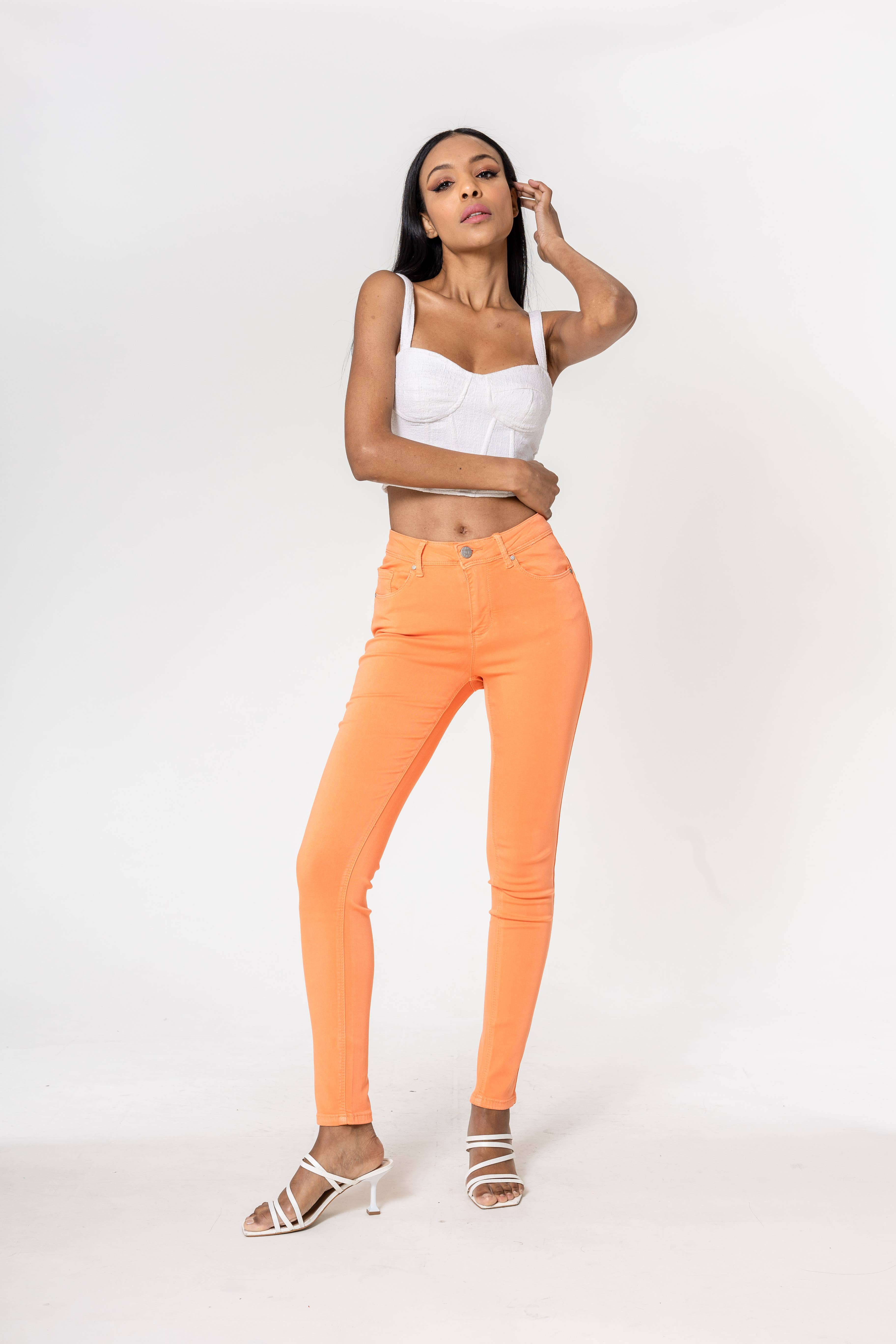 Nina Carter - Wholesale Jeans - Women's - Skinny Push Up Comfortable High Waist Super Stretch P10662