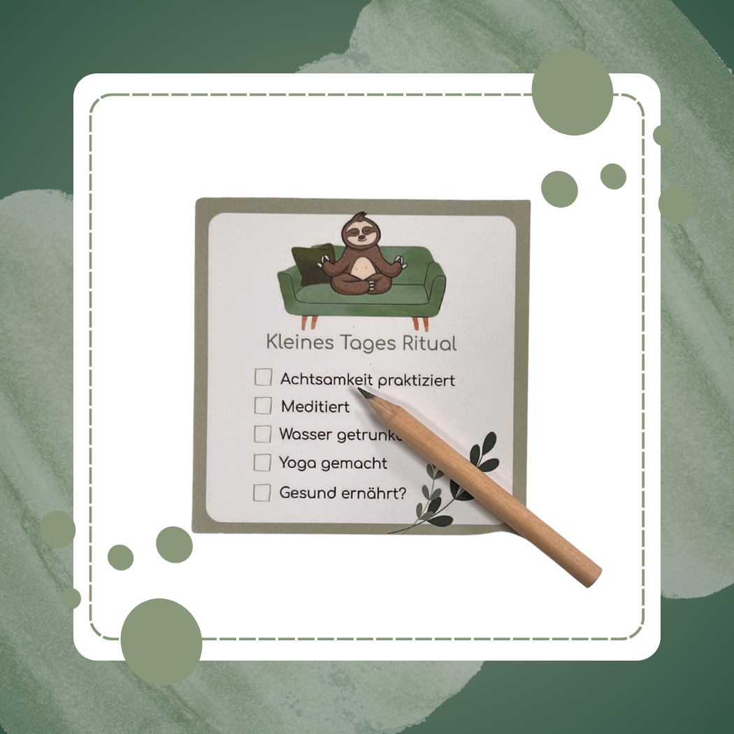 Wunderle GmbH – Engroshandel Notesblok – Dagsritualblok sæt - til struktureret hverdag4