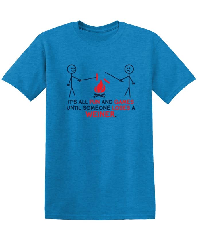 Feelin Good Tees - Wholesale Screen Printed T-Shirt - Unisex - It's All Fun And Games Until Someone Looses A Weiner17