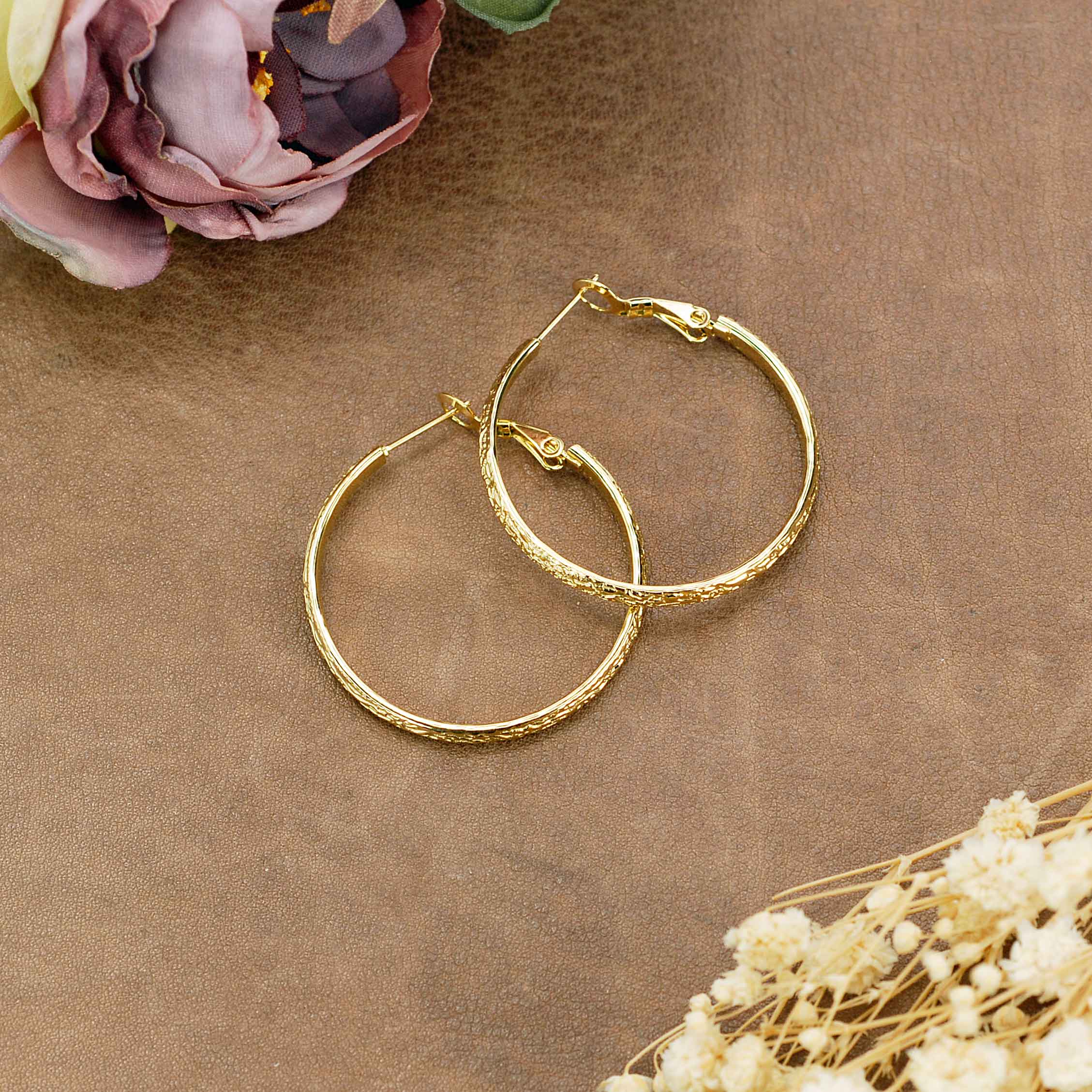 Merveilles du Monde - Wholesale Jewelry Set - Set of 16 pairs of stainless steel hoop earrings1