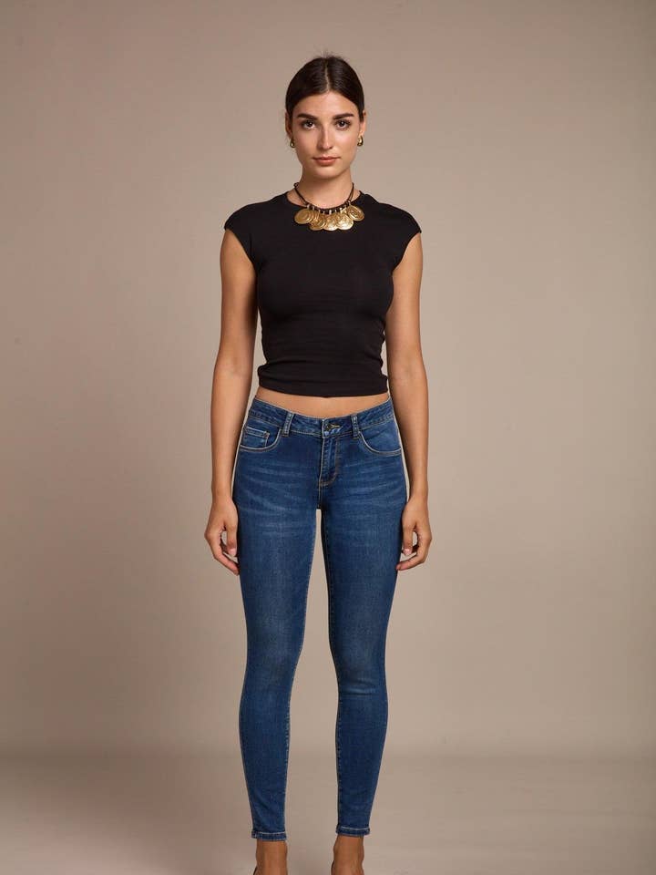 Toxik3 jean jogg slim super stretch taille basse - collection essentielle for wholesale by Toxik3