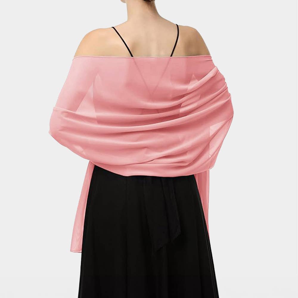 Sensibling Corp. - Venta al por mayor Bufanda - Mujer - Chal ligero de gasa para envolver y usar como bufanda9