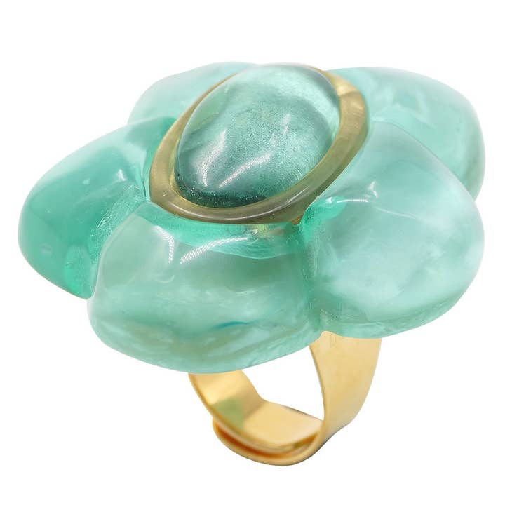 Sia Ring - 4200050 for wholesale by Dominique Denaive Paris