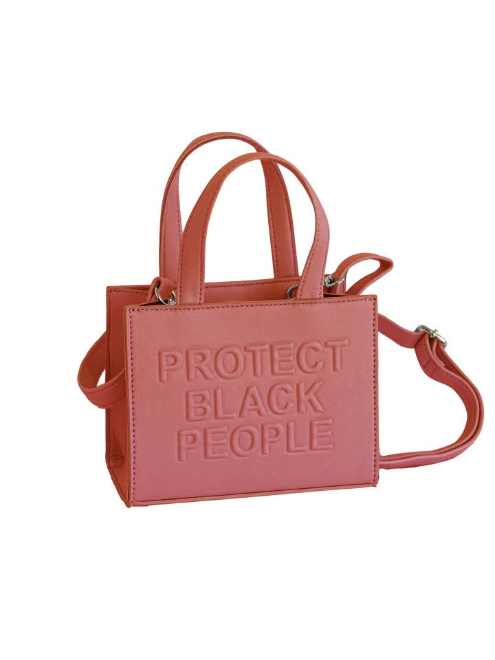 PBP - Mini-Tasche aus veganem Leder (Burgunderrot) für den Großhandel von CISE