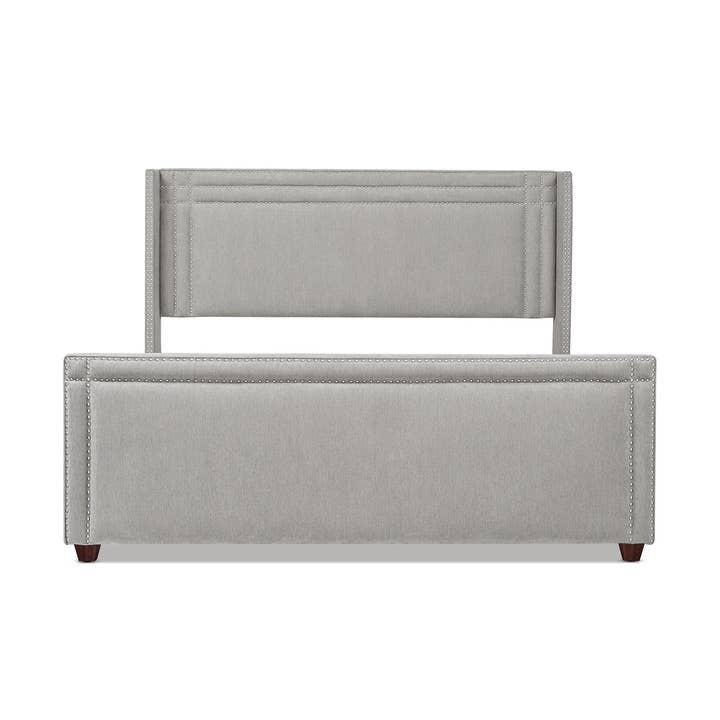 Jennifer Taylor Home - Wholesale Bed - Elle Wingback Upholstered King Bed1