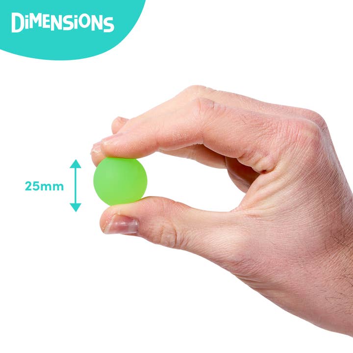 The Twiddlers - Wholesale Sports Ball - Kids - 85 Neon Bouncy Balls2