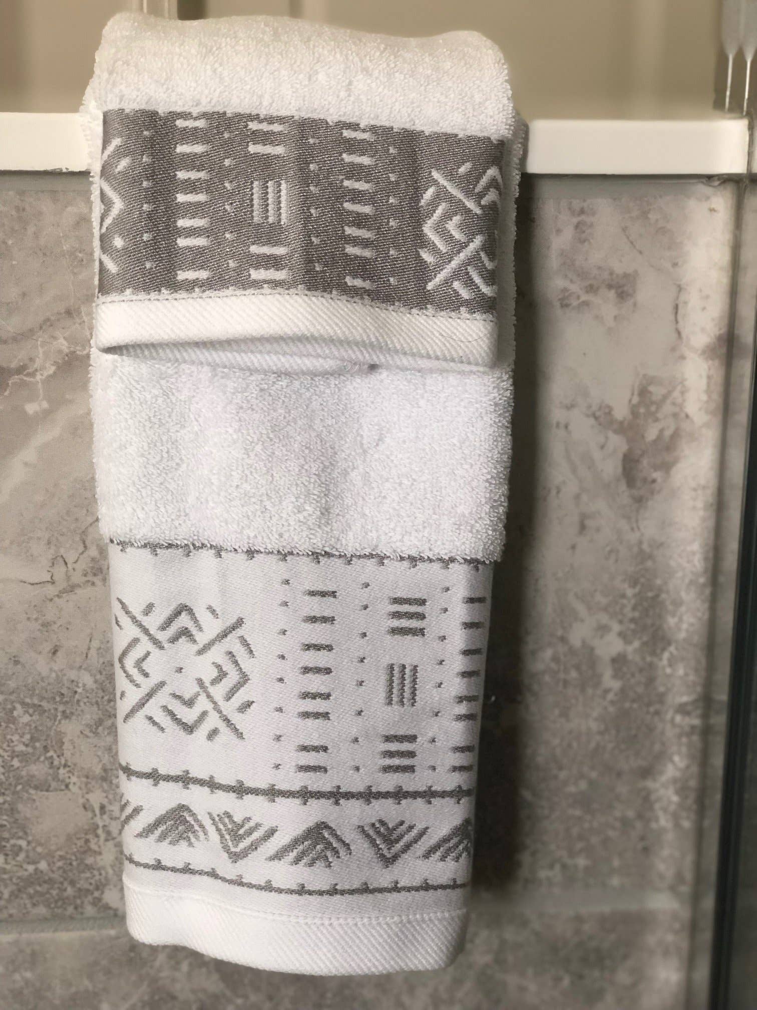 Eclipse Home LLC - Wholesale Towel Set - 3pc Obi-Cool Gray3