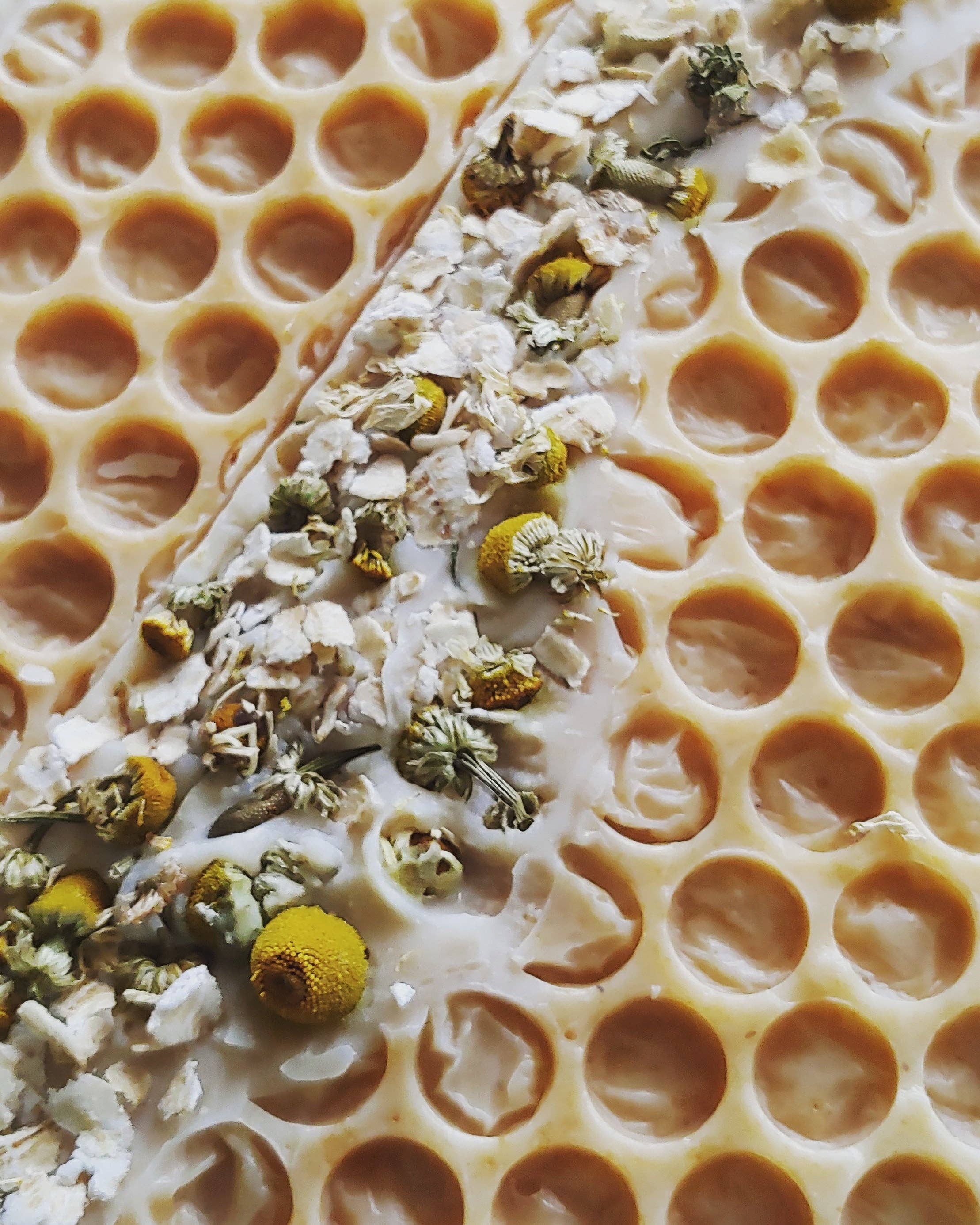 Rustic Glory Soap Company - Vendita all'ingrosso Saponette - Sapone al latte di capra, avena e miele (senza profumo)2