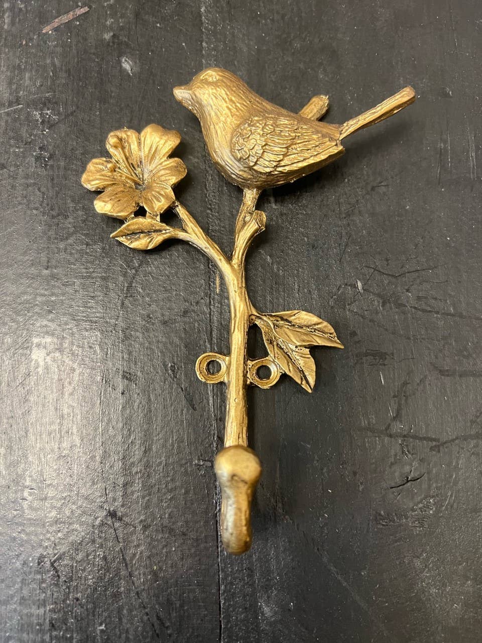 Vagabond Vintage - Wholesale Wall Hook - METAL BIRD HOOK1