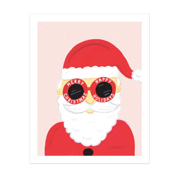 Santa Print for wholesale by Paige & Willow