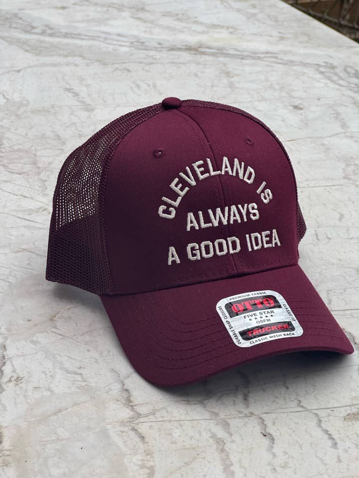 Cleveland Is Always A Good Idea Hat for wholesale by Océanne