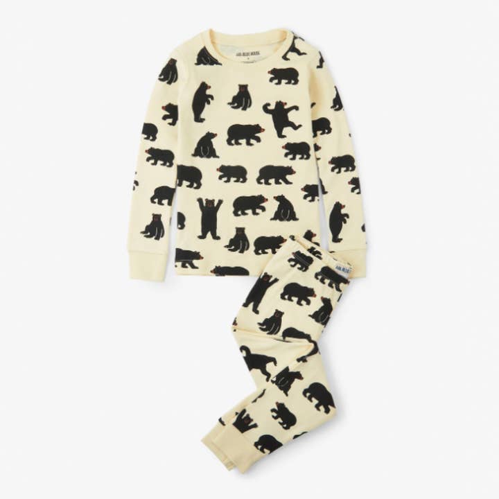 Pajama Village - Wholesale Sleepwear Set - Unisex - Dancing Bear Matching Family Christmas Pajamas