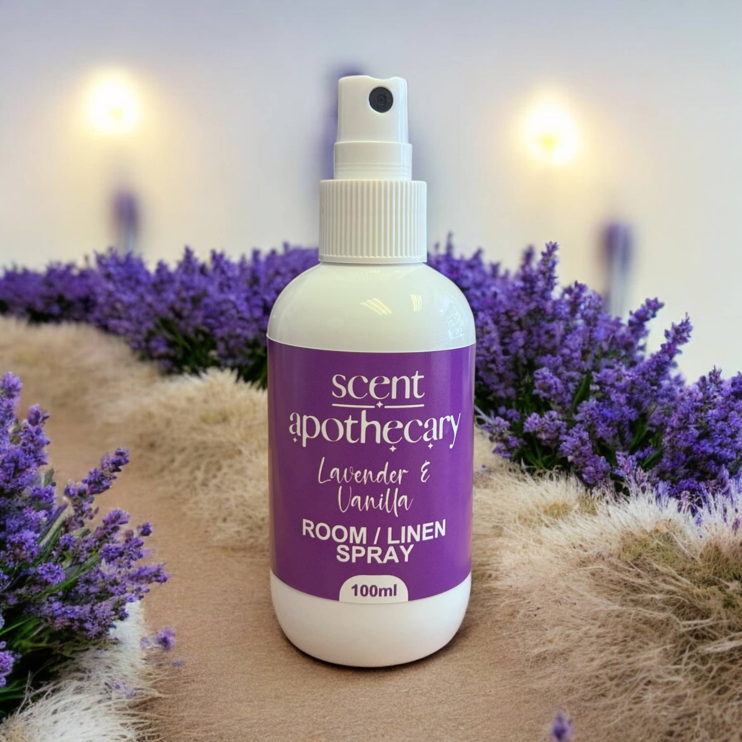 Scent Apothecary – wholesale Room & linen spray – Lavender & Vanilla Room & Linen Spray