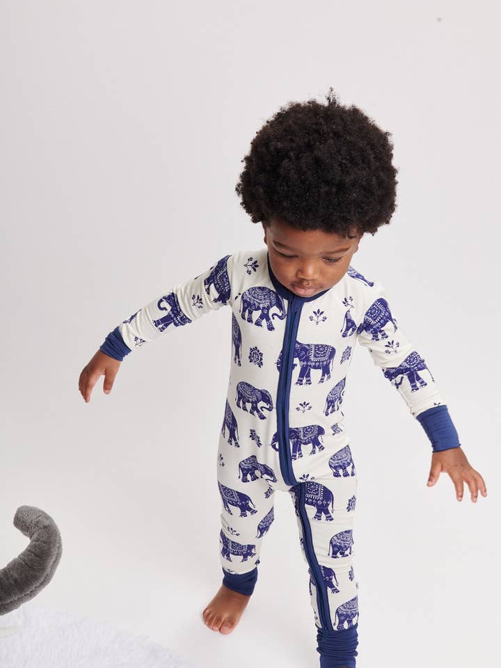 Elebaby - Wholesale Sleepsuit - Baby - Majestic Maharaja Convertible Zipper Pajamas2