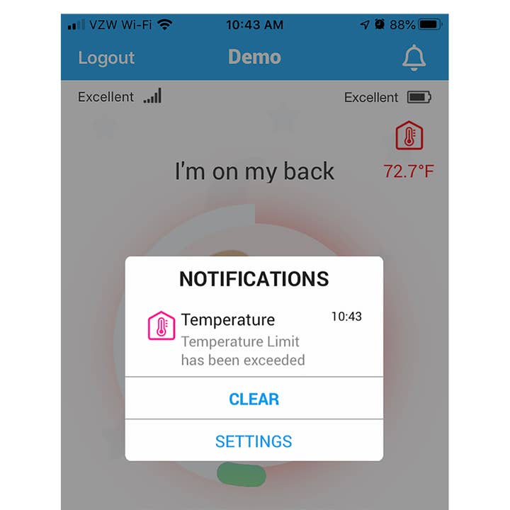 MonBaby – wholesale Babymonitor – MonBaby babyövervakare: övervaka bröströrelser och sovställning4