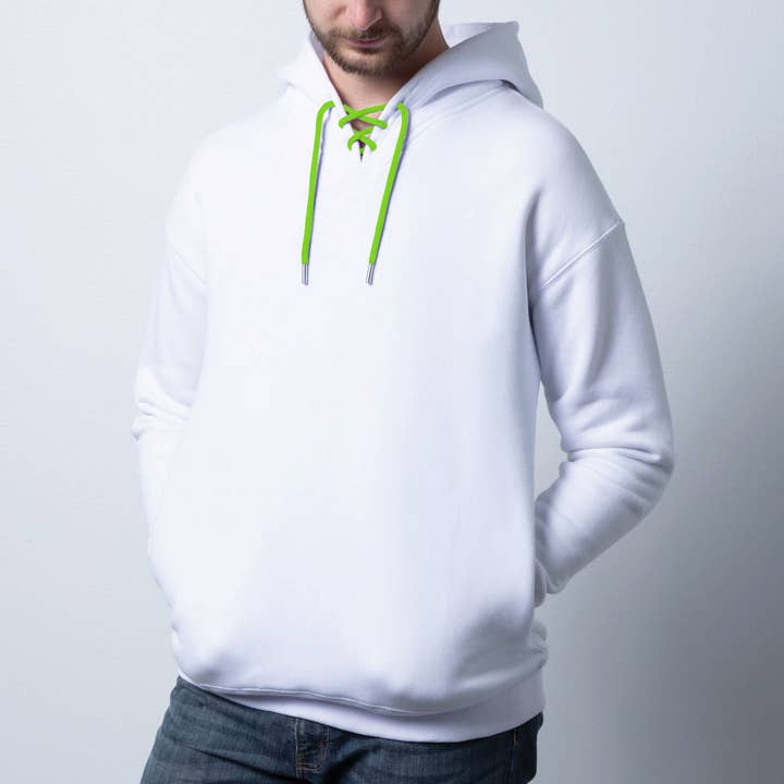Infinite Sourcing & Trading LLC. - Wholesale Hoodie - Men's - Blank hoodie heavy blend w/Colored drawstring-Build hoodie25