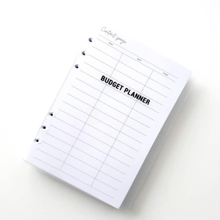 Christina Loves Planning - Wholesale Planner - Dated 2025 Printed Planner for A5 Rings