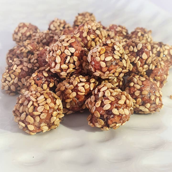 La confiserie d'antan 100%bio – Engroshandel Nødder – Karamelliserede hasselnødder med sesam - bulk - organisk