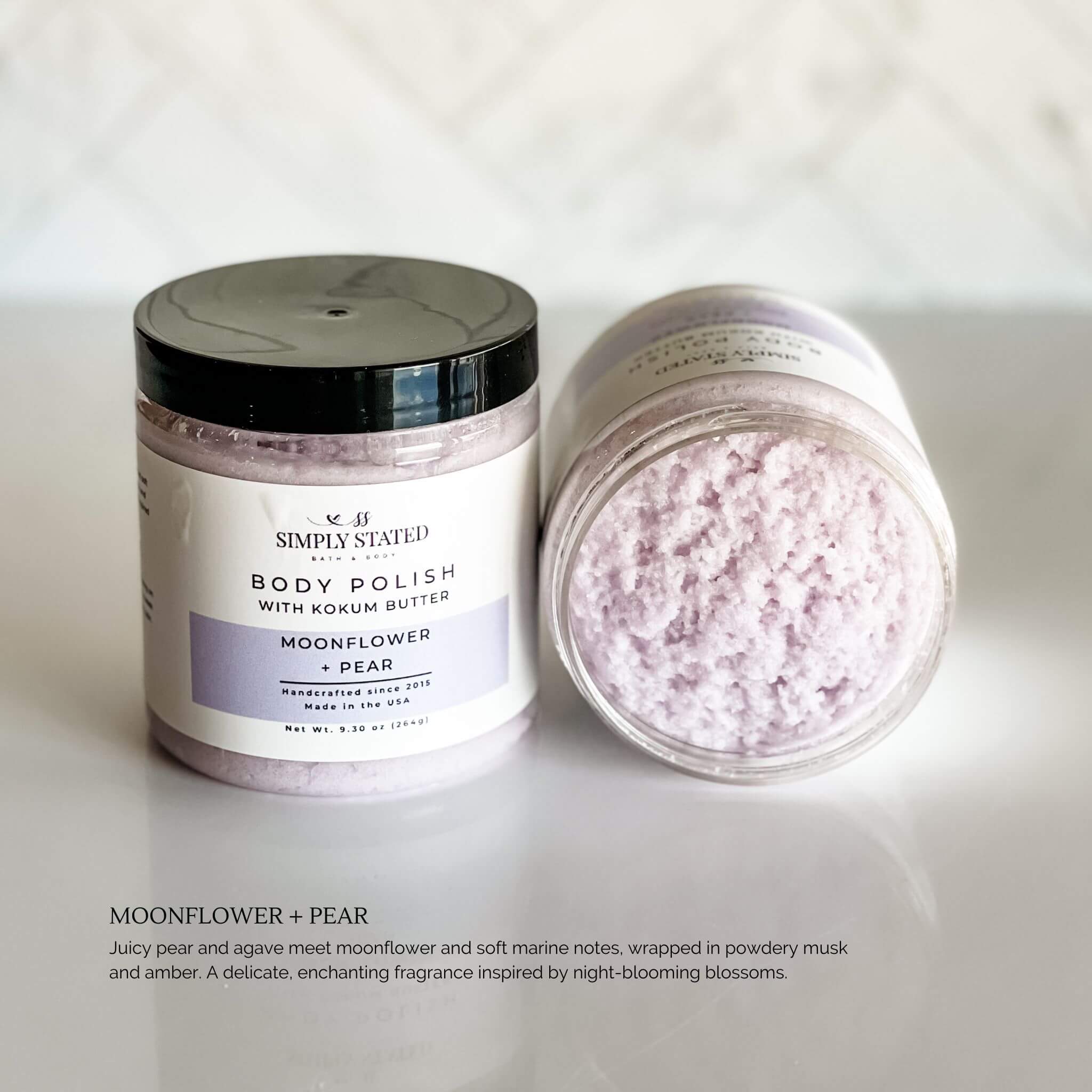 Simply Stated Bath & Body - Wholesale Body Scrub/Exfoliant - Seasonal Body Polish Collection | Limited Batch Scents3