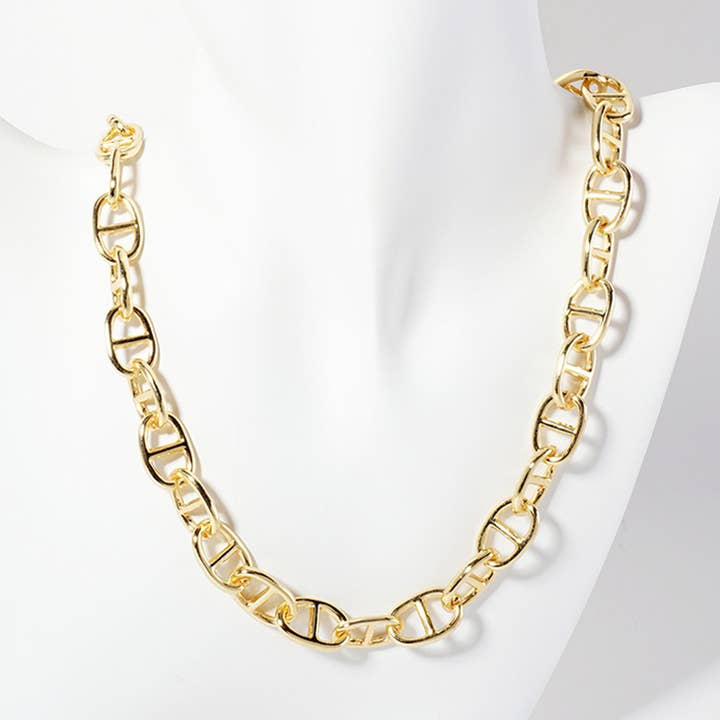 Chaîne à maillons en or trempé Mariner pour la vente par Sensibling Corp.