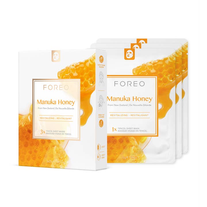 Farm To Face Sheet Mask Manuka Honey 3 Pack for wholesale by Foreo