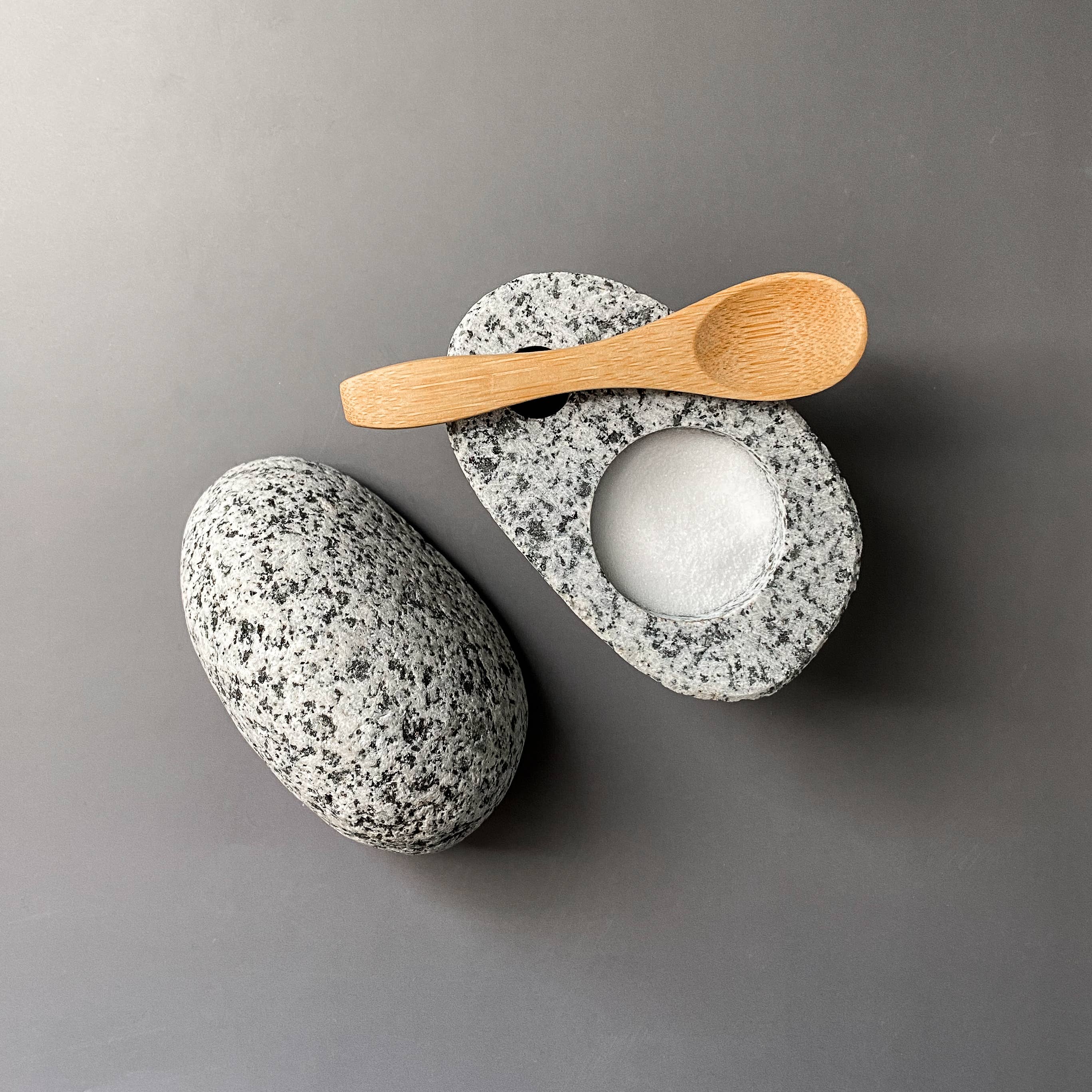 Funky Rock Designs - Wholesale Salt Mill - Stone Salt Cellar1