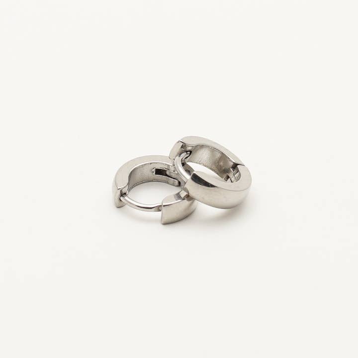 Maral Kunst - Wholesale Hoop Earrings - Classic Men Style Hoop Earrings