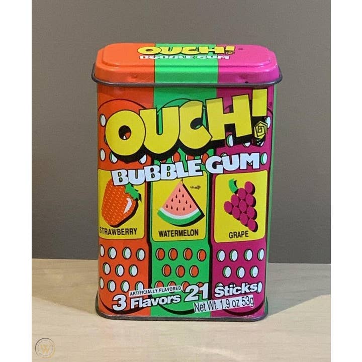 I Got Your Candy - Wholesale Gummy - Iconic Candy Ouch Gum Tin 2oz - 12ct