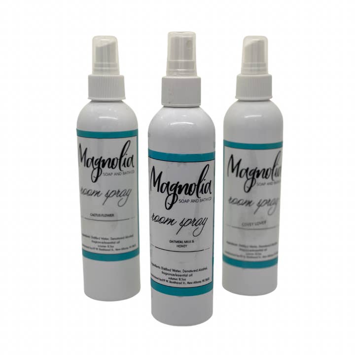 Sprays de chambre pour la vente par Magnolia Soap & Bath Co