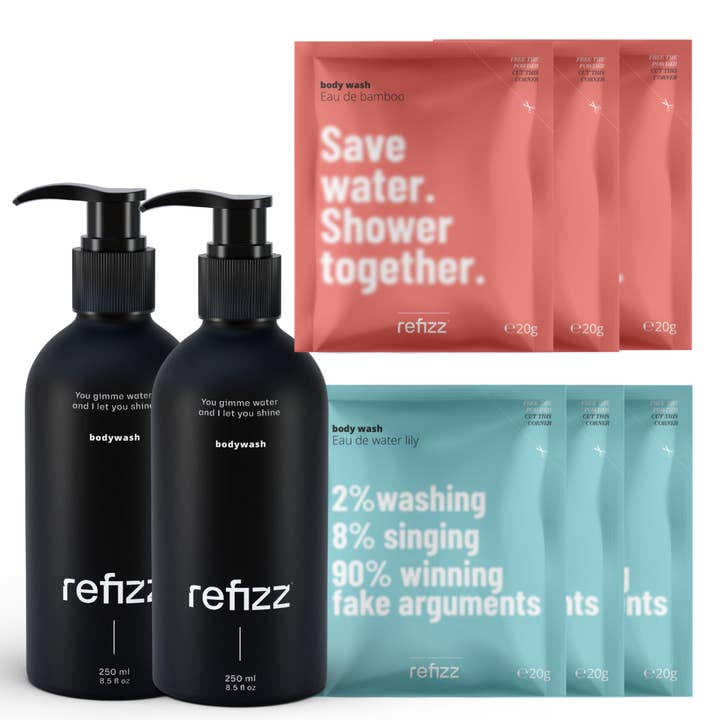 BODY WASH FAMILY PACK BAMBOO WATER LILY for wholesale by Refizz