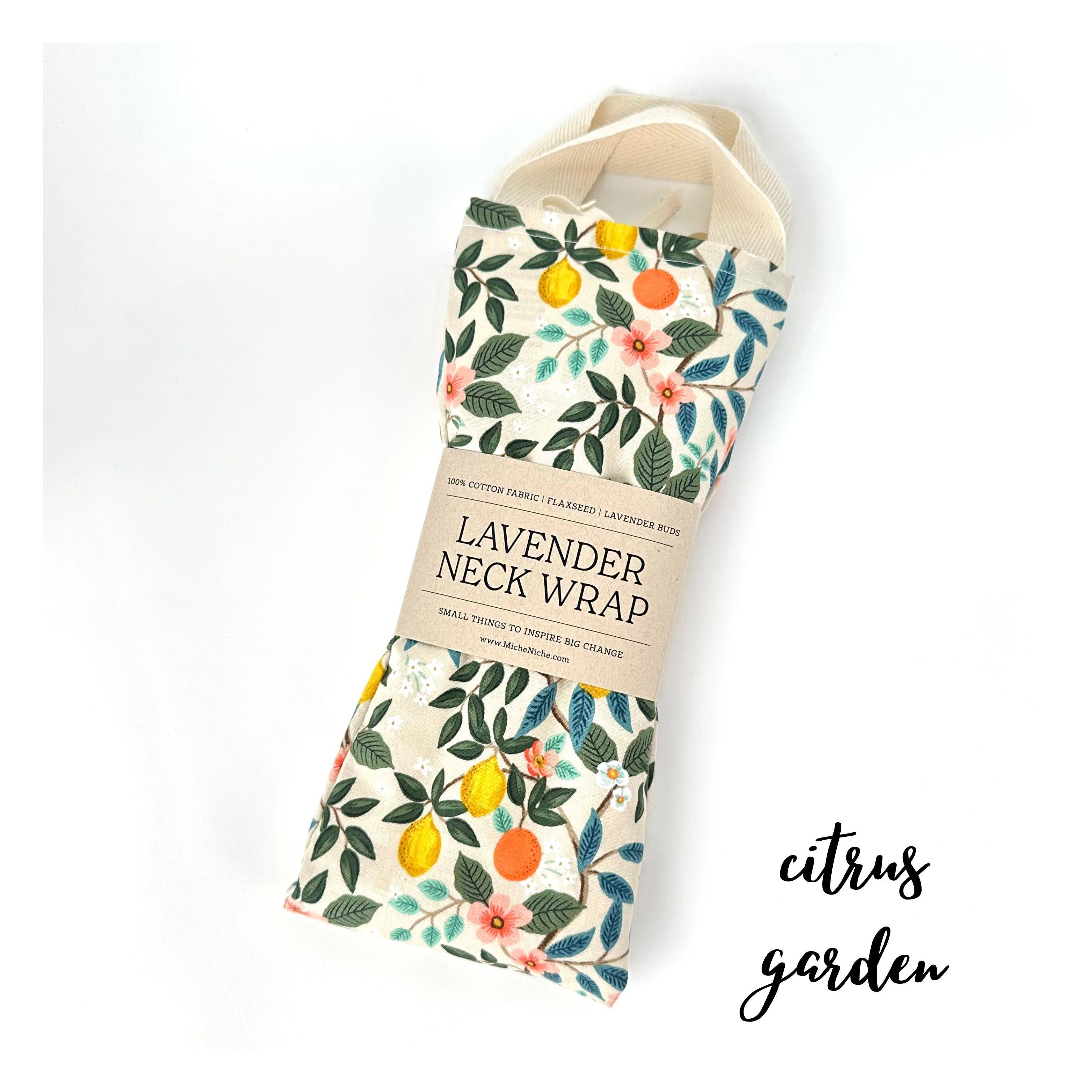 Miche Niche - Wholesale Kuuroord/therapeutisch kussen - Lavendel Nekomhulsel | Rifle Paper Co Collectie2