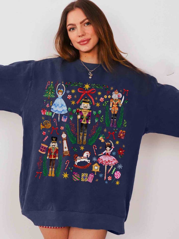 Vintage Christmas Nutcracker Sweatshirt, Nutcracker Shirt and other Purchase Wholesale nutcracker sweatshirt. Free Returns & Net 60 Terms on Faire trending on Faire.