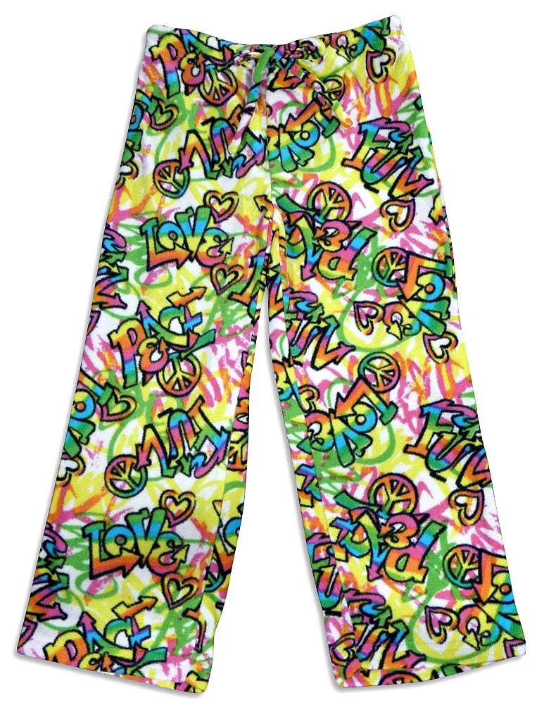 Eastern Off Price – calças de pijama - Crianças por atacado – Calça para dormir Bee Posh Girls Cozy Fleece Pijama Lounge10