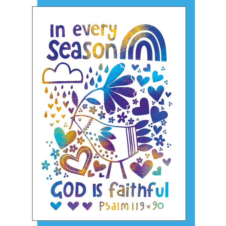 Just Cards Direct - Wholesale Everyday Greeting Card - In Every Season Christian Greetings Card