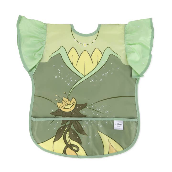 Ruffle Apron Bib: Tiana for wholesale by Bumkins