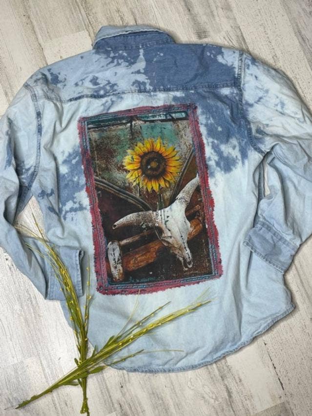 VW Skull Denim for wholesale by Raisin' Arrows