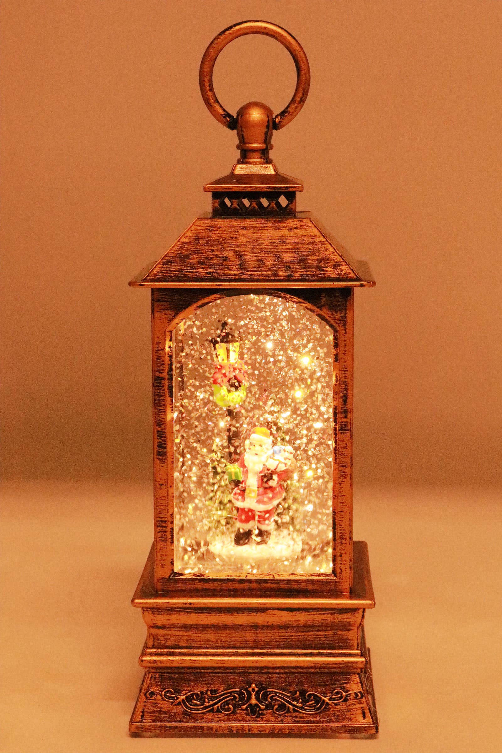 ASSORTI Vintage Kerstmis Glanzende Muziek Led Lantaarn - Steady voor groothandel op Faire2